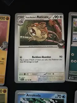 Pokemon Card Lot - 13 Destined Rivals MISSCUT ERROR - Image 5