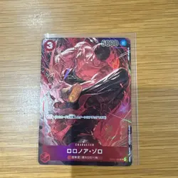 Onepiece Card Roronoa Zoro SR OP01-025 op01 Romance Dawn Japanese [ALT ART PARAL - Image 1