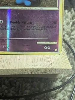 Wobbuffet 13/123 Rare Holo Pokemon Card 2010 Vintage Holographic Double Return - Image 5