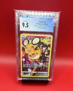 CGC 9.5 Dedenne TG07/TG30 Brilliant Stars Holo Pokemon Card - Image 1