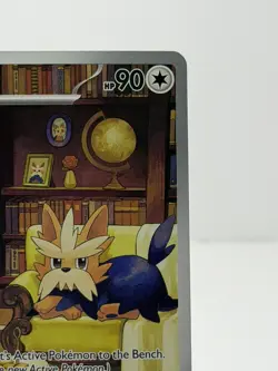 Pokemon Card TCG: Herdier 155/086 Sv: White Flare Holo - Near Mint - Image 3