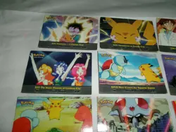 Pokemon Topps TV Animation Cards lot of 10 - Image 2