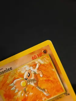 Hitmonlee 22/62 Fossil Non Holo Wotc Pokemon Card LP - Image 3