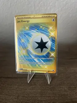 Pokemon TCG Jet Energy 252/191 Sv: Surging Sparks Hyper Rare Card - Image 1