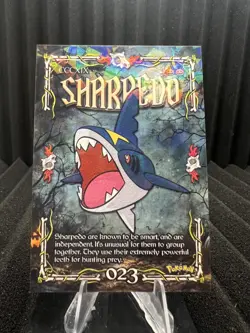Sharpedo #23 - Cracked Ice Holo - Prisma Trick or Treat Cards - Pokemon - Image 1