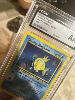 2001 Pokemon TCG Shining Magikarp Neo Revelation Holo Card 66/64 - Image 5