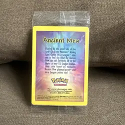 Ancient Mew SEALED 2000 Pokemon Unopened Movie Promo Card - A4 - Image 3