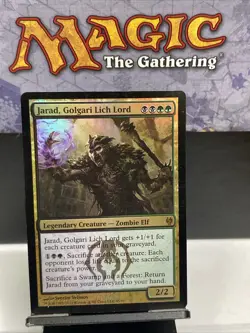 Jarad, Golgari Lich Lord Duel Decks: Izzet vs. Golgari Foil MTG TCG CARD - Image 1