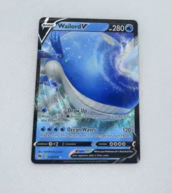 Wailord V - 013/073 - Pokemon Champions Path Sword & Shield Ultra Rare Card NM - Image 1