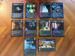 Lot of 10 Star Wars TCG Foil Cards - Battle of Yavin Expansion - WOTC - Image 1