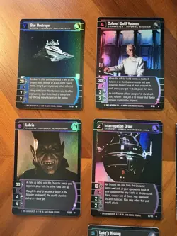 Lot of 10 Star Wars TCG Foil Cards - Battle of Yavin Expansion - WOTC - Image 4