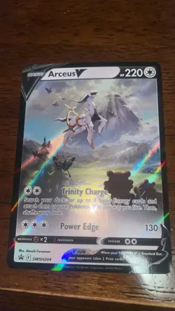 Arceus V SWSH204 SWSH: Sword & Shield Promo Cards Holo - Image 1