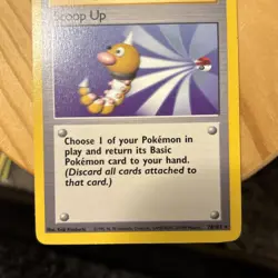 Pokemon Cards - Scoop Up Base Set Trainer Rare 78/102 Moderate Play - Image 3
