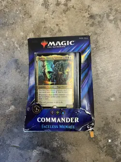 Magic: The Gathering Commander 2019 Faceless Menace Deck 630509892563 - Image 1