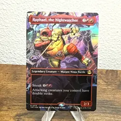 Raphael, the Nightwatcher (Borderless) Teenage Mutant Ninja Turtles Foil - Image 1