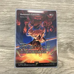 MTG: Shantotto's Coercion - Final Fantasy - Borderless - FCA Magic - R 0034 - Image 1