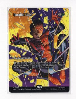 MTG Spider-Man Borderless Non-Foil Parallel Lives M0036 - Image 1