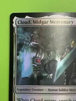 Magic The Gathering 🇨🇦 Only Cloud, Midgar Mercenary Promo #1 FOIL - Image 2