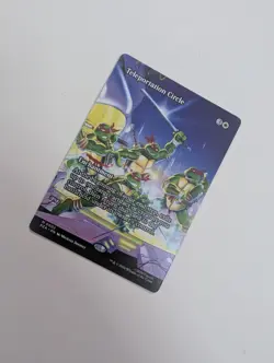 MTG - Teleportation Circle (Borderless) - Teenage Mutant Ninja Turtles NM/M Cond - Image 2