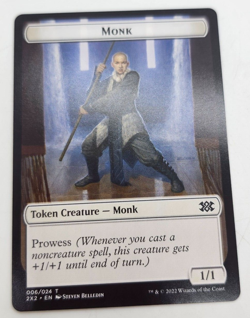 Faerie Rogue // Monk Double-Sided Token - Double Masters 2022 (2X2) - MTG - Image 2