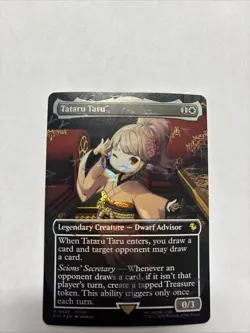Tataru Taru (Borderless) (Chocobo Track Foil) Commander: Final Fantasy Foil - Image 2