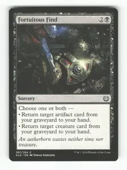 Fortuitous Find C Kaladesh 81 LP Normal Magic: The Gathering - Image 1