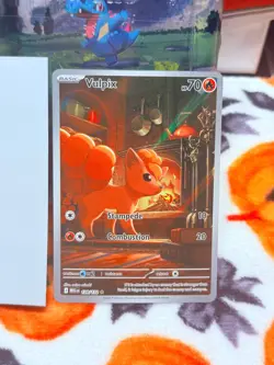 Vulpix 138/132 - Pokemon Me01: Mega Evolution Illustration Rare/IR Holo - MINT - Image 2