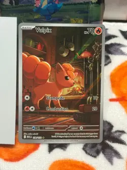 Vulpix 138/132 - Pokemon Me01: Mega Evolution Illustration Rare/IR Holo - MINT - Image 3