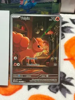 Vulpix 138/132 - Pokemon Me01: Mega Evolution Illustration Rare/IR Holo - MINT - Image 4