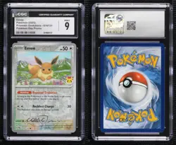 Eevee (Pokemon Day 2025) Pokemon Miscellaneous Promo & Energies CGC 9 Mint 1997 - Image 3