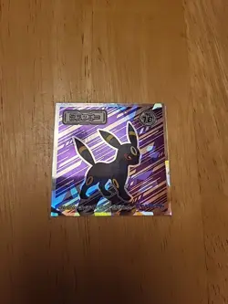 Pokemon Japanese Wafer Sticker Umbreon No. 18 Holo NM US Seller - Image 1
