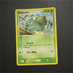 Pokemon Bulbasaur Reverse Holo Crystal Guardians 46/100 50 HP Common Basic - Image 1