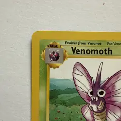 Pokemon TCG Venomoth Jungle 29/64 Regular Unlimited Rare Non Holo WOTC Vintage - Image 2