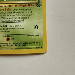 Pokemon TCG Venomoth Jungle 29/64 Regular Unlimited Rare Non Holo WOTC Vintage - Image 4