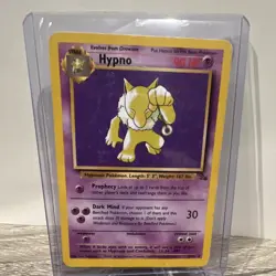 Wizards Hypno 23/62 Fossil Regular Rare Stage 1 90 HP Pokemon TCG - Image 1