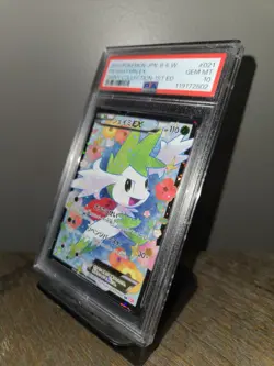 PSA 10 Shaymin EX #021 Full Art 2013 Pokemon Japan Black White Shiny Coll 1st Ed - Image 2