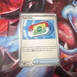 Pokemon Poke Pad 198/217 Ascended Heroes Reverse Holo Near Mint Pack Fresh - Image 1