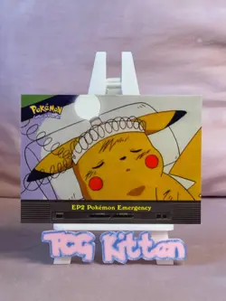 2001 Topps Pokemon - EP2 Pokemon Emergency - Series 2 - Non Holo - TCGKITTEN - Image 1