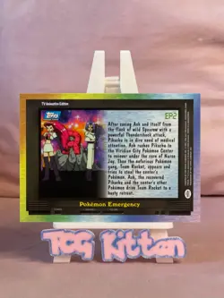 2001 Topps Pokemon - EP2 Pokemon Emergency - Series 2 - Non Holo - TCGKITTEN - Image 2