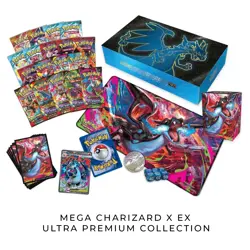 Pokemon Mega Charizard Ultra Premium Collection (UPC) Lot with Destined Rivals - Image 3