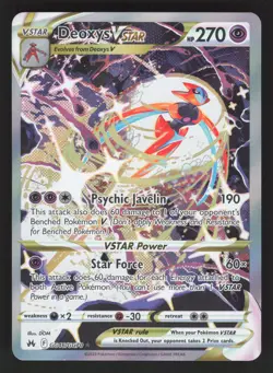 Deoxys VSTAR GG46/GG70 Pokemon TCG Crown Zenith NM - Image 1