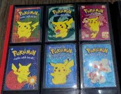Vintage Pokemon Vending Machine Prism Stickers 2000 Pikachu - Image 1