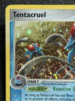 Tentacruel 45/92 Stamped Holo w/ SWIRL - Vintage Pokemon TCG: EX Legend Maker LP - Image 2