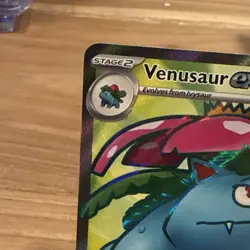 Pokemon TCG Venusaur EX 182/165 Scarlet & Violet 151 Ultra Rare NM Condition - Image 4