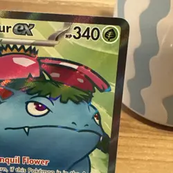 Pokemon TCG Venusaur EX 182/165 Scarlet & Violet 151 Ultra Rare NM Condition - Image 5