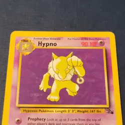 Pokemon Hypno 23/62 Fossil Regular Moderately/Heavily Played *FREE SHIPPING* - Image 2