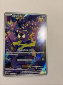 Pokemon TCG Gastly Scarlet & Violet Temporal Forces 177/162 - Image 1