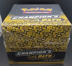 Pokemon TCG Champion Path Pin Special Collection Display Series 1 Sealed - Image 1
