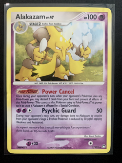 2007 Pokemon Diamond & Pearl Mysterious Treasures 2 Alakazam-holo - Image 1