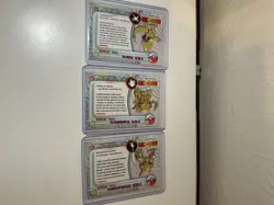 Abra Kadabra Alakazam Evolution Line Topps Non Holo 63 64 65 - Image 2